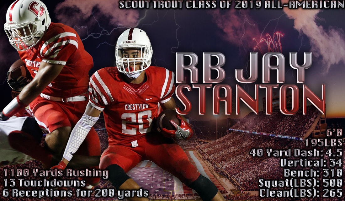 Florida All-State Running Back, All-American HS RB, College Football Recruit, College FB Prospect, ESPN Top 300, 247 Sports Recruiting, Jay Stanton, Under Armor All-American, Scout Football, College FB Scouting Report, HS Footbal Scouting Report